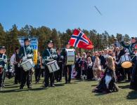 Noors Jeugdkorps Randesund Skolemusikk op bezoek in Opende