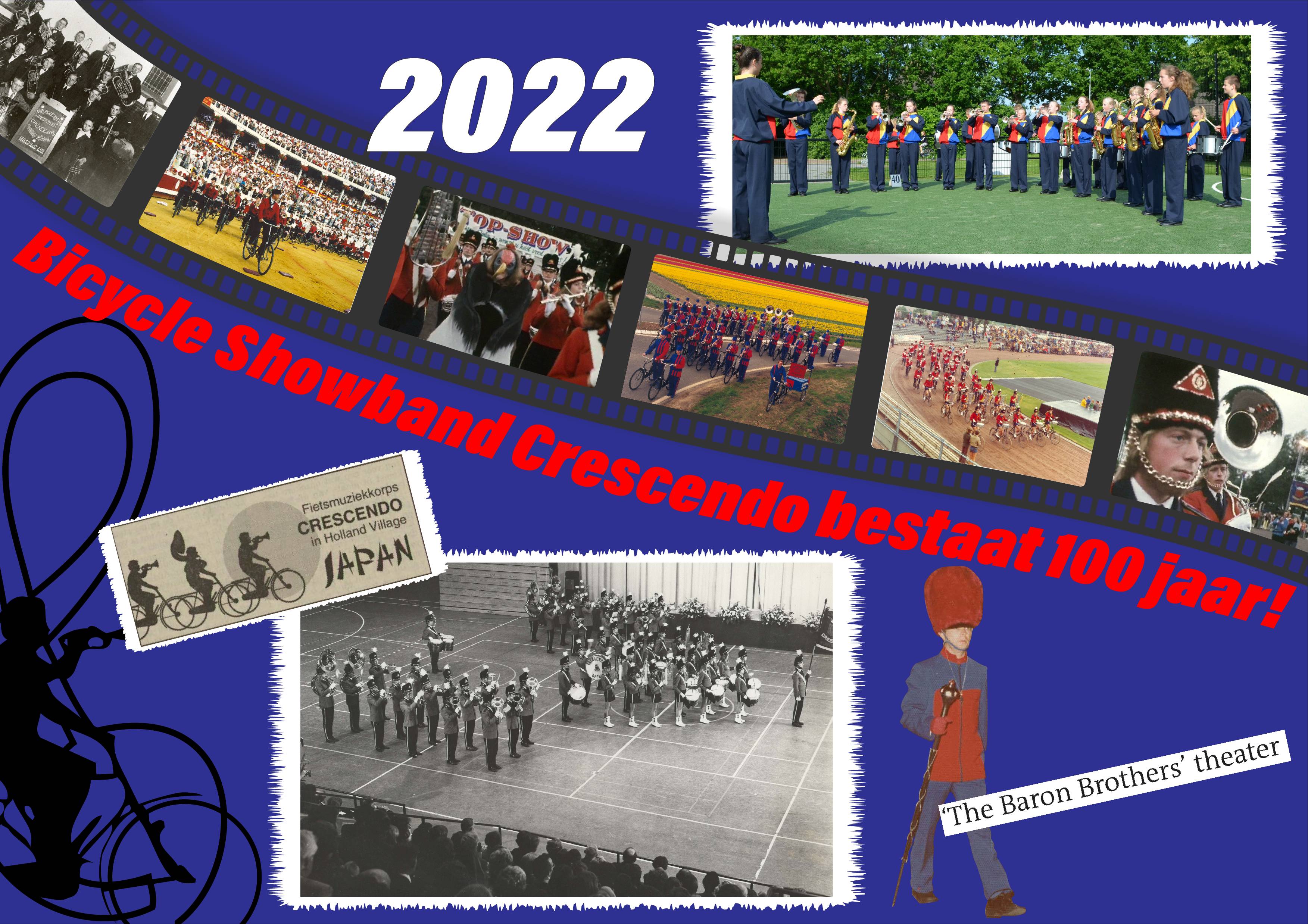 100 jaar Bicycle Showband Crescendo